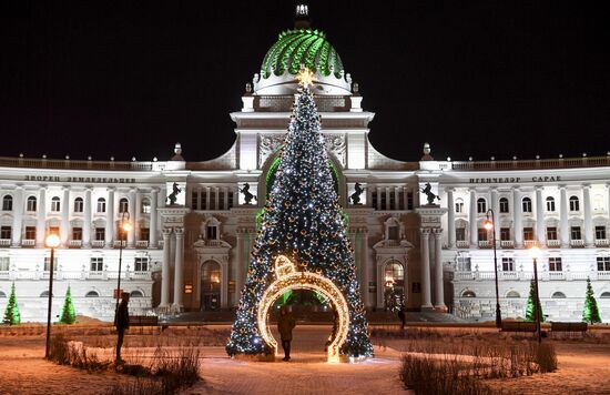 Russia New Year Festive Season Preparations