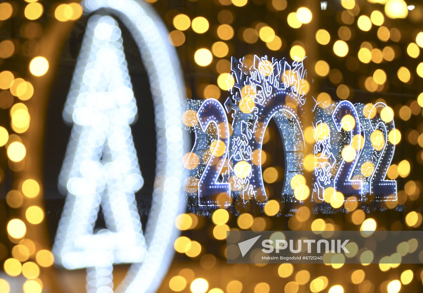 Russia New Year Festive Season Preparations