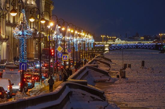 Russia New Year Festive Season Preparations