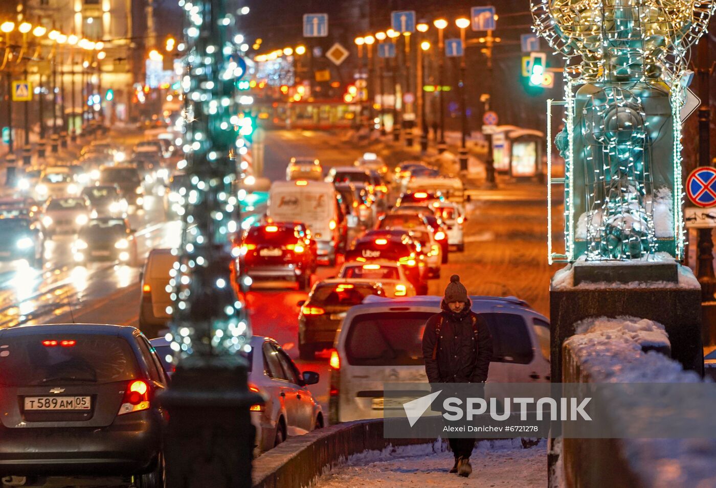 Russia New Year Festive Season Preparations