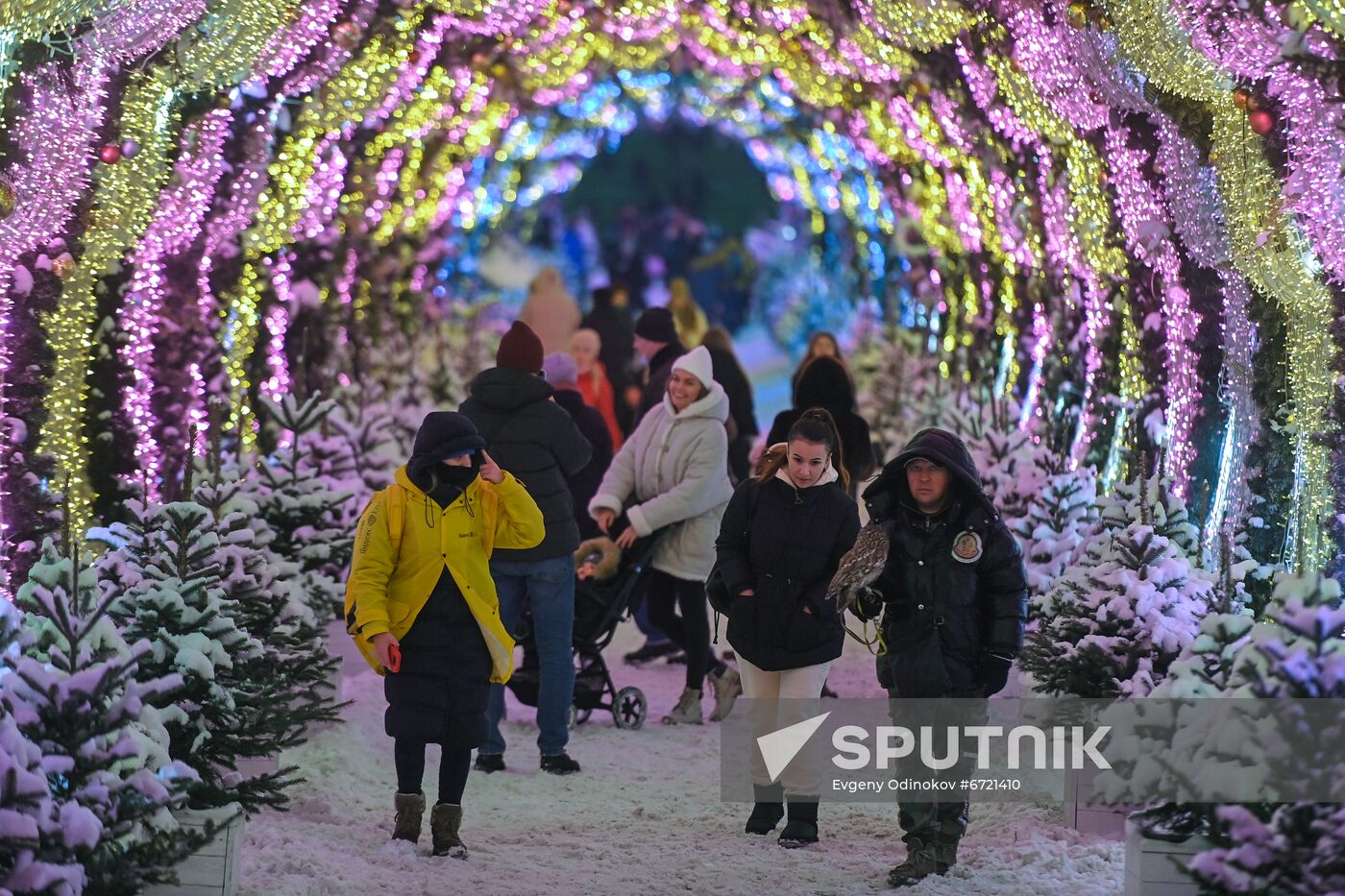 Russia New Year Festive Season Preparations
