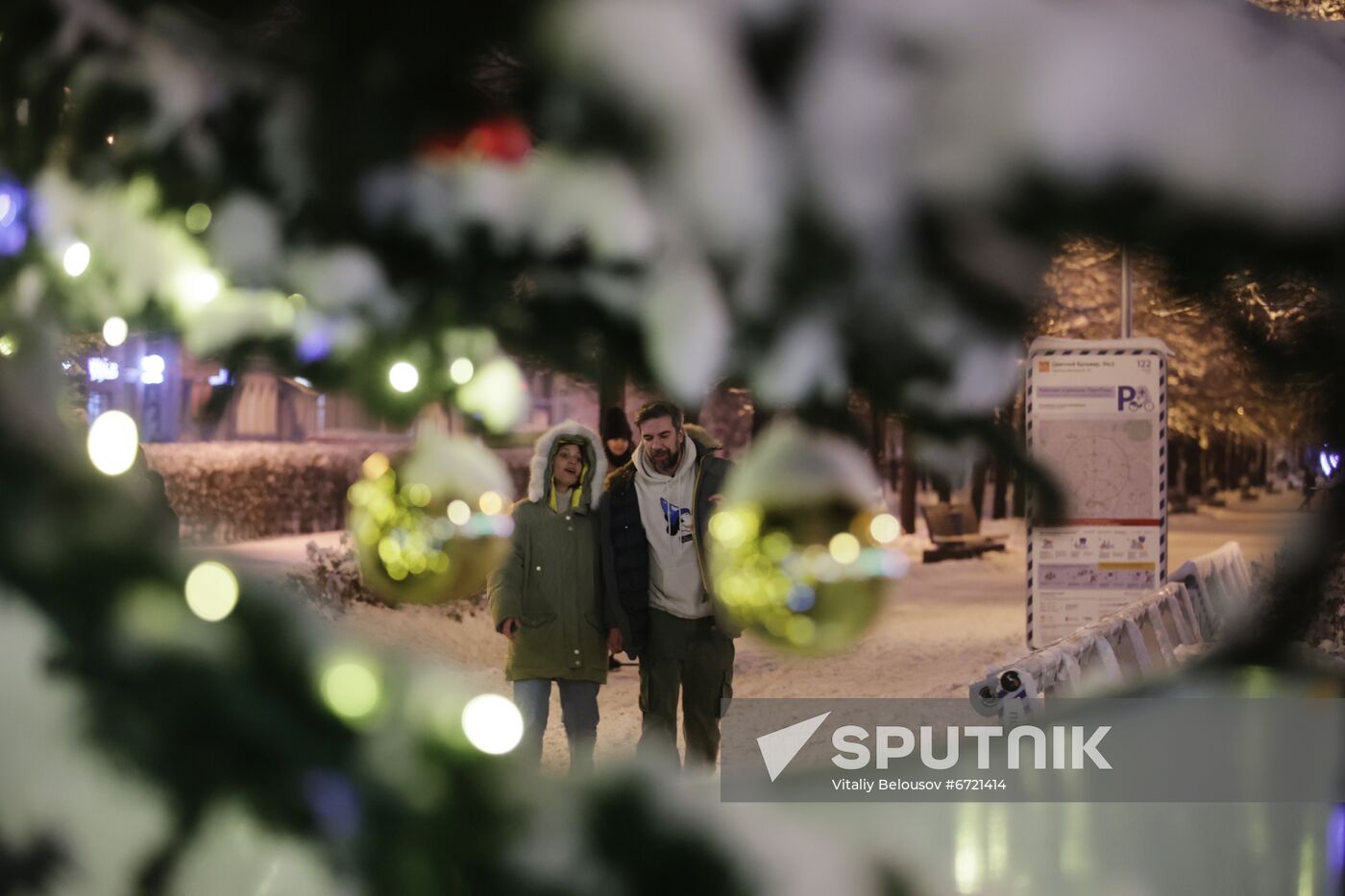 Russia New Year Festive Season Preparations