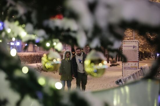 Russia New Year Festive Season Preparations