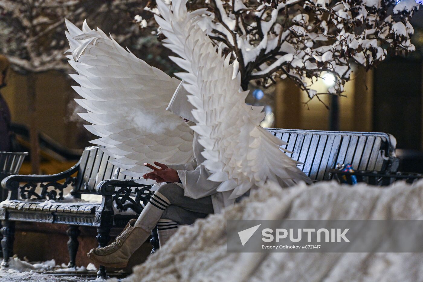 Russia New Year Festive Season Preparations