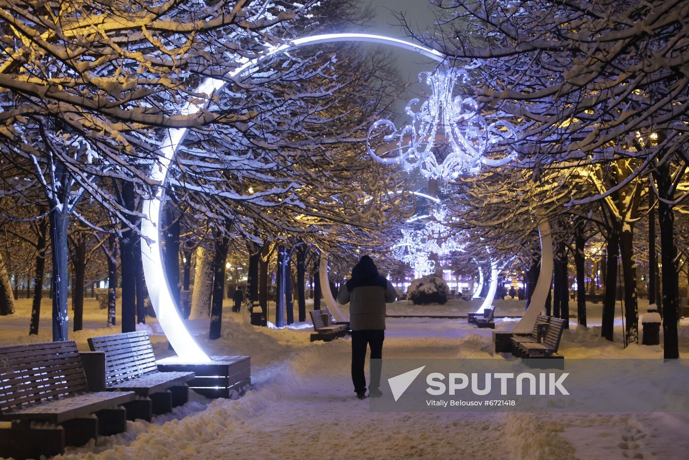 Russia New Year Festive Season Preparations