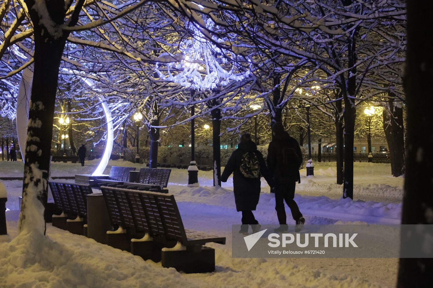 Russia New Year Festive Season Preparations