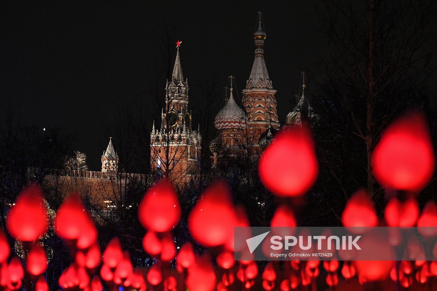 Russia New Year Festive Season Preparations