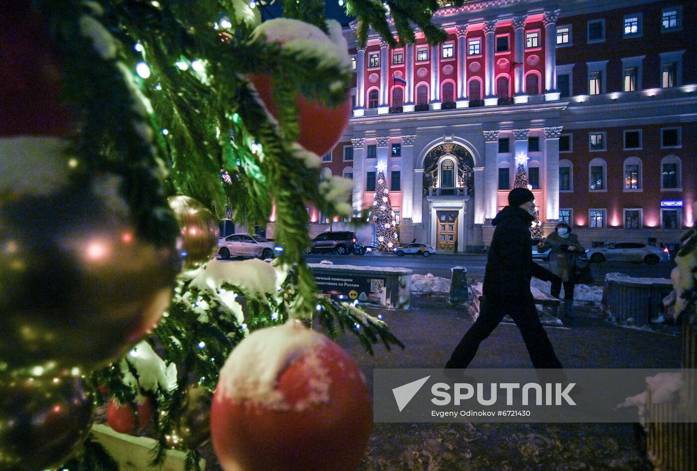 Russia New Year Festive Season Preparations