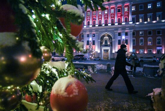 Russia New Year Festive Season Preparations