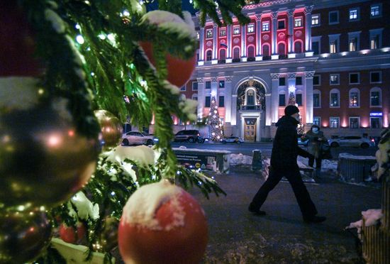 Russia New Year Festive Season Preparations