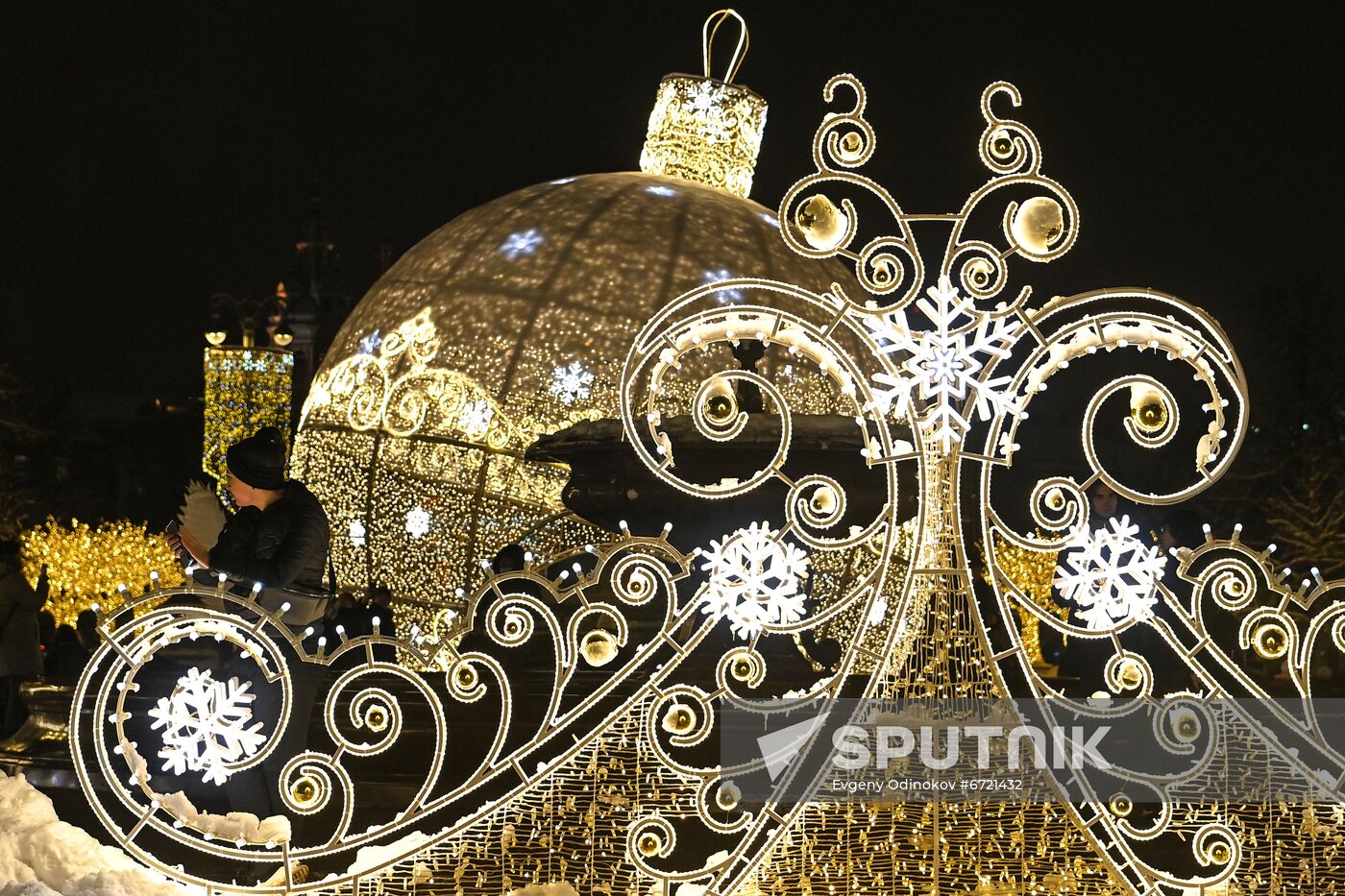 Russia New Year Festive Season Preparations