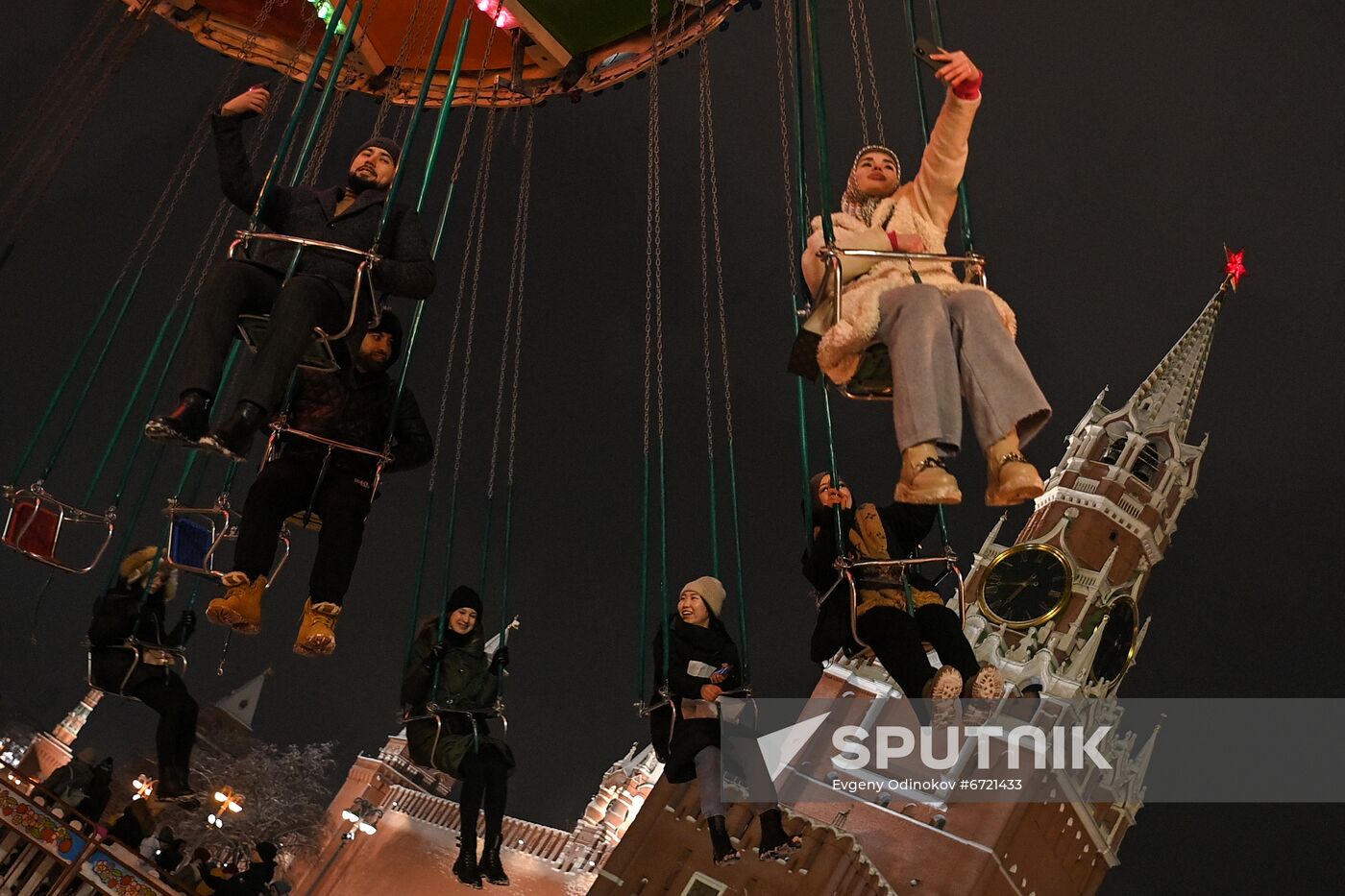 Russia New Year Festive Season Preparations