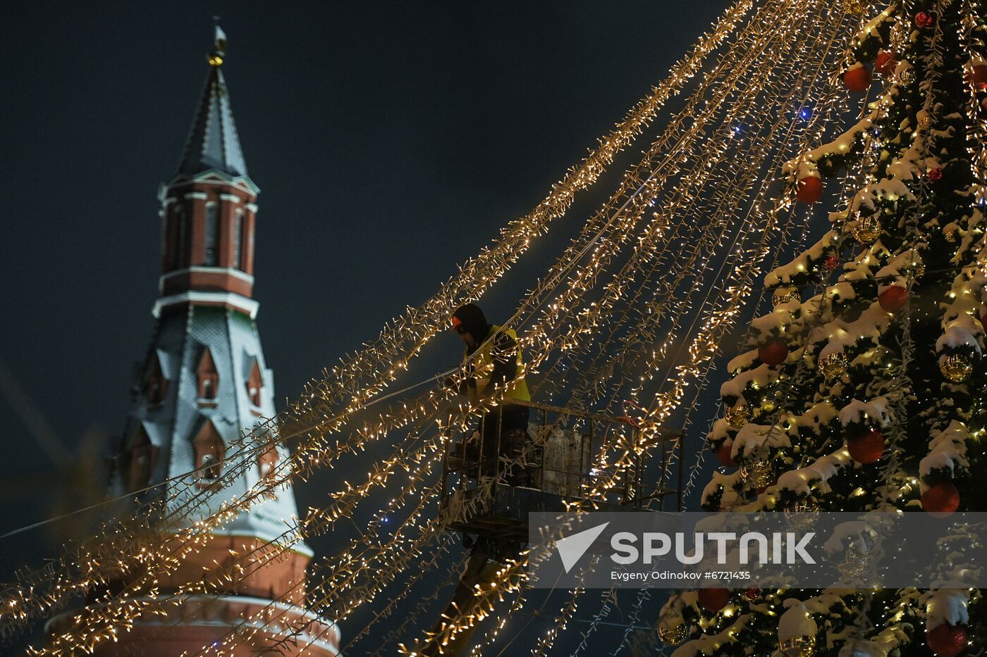 Russia New Year Festive Season Preparations