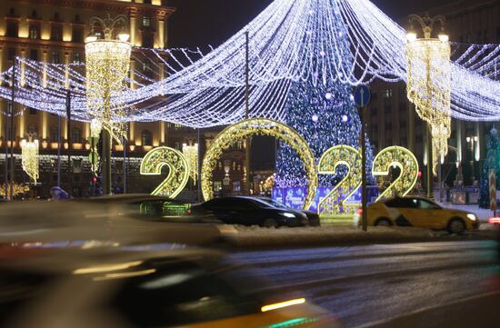 Russia New Year Festive Season Preparations