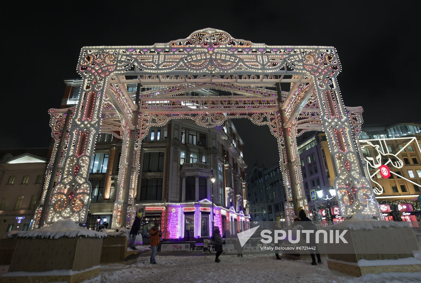 Russia New Year Festive Season Preparations