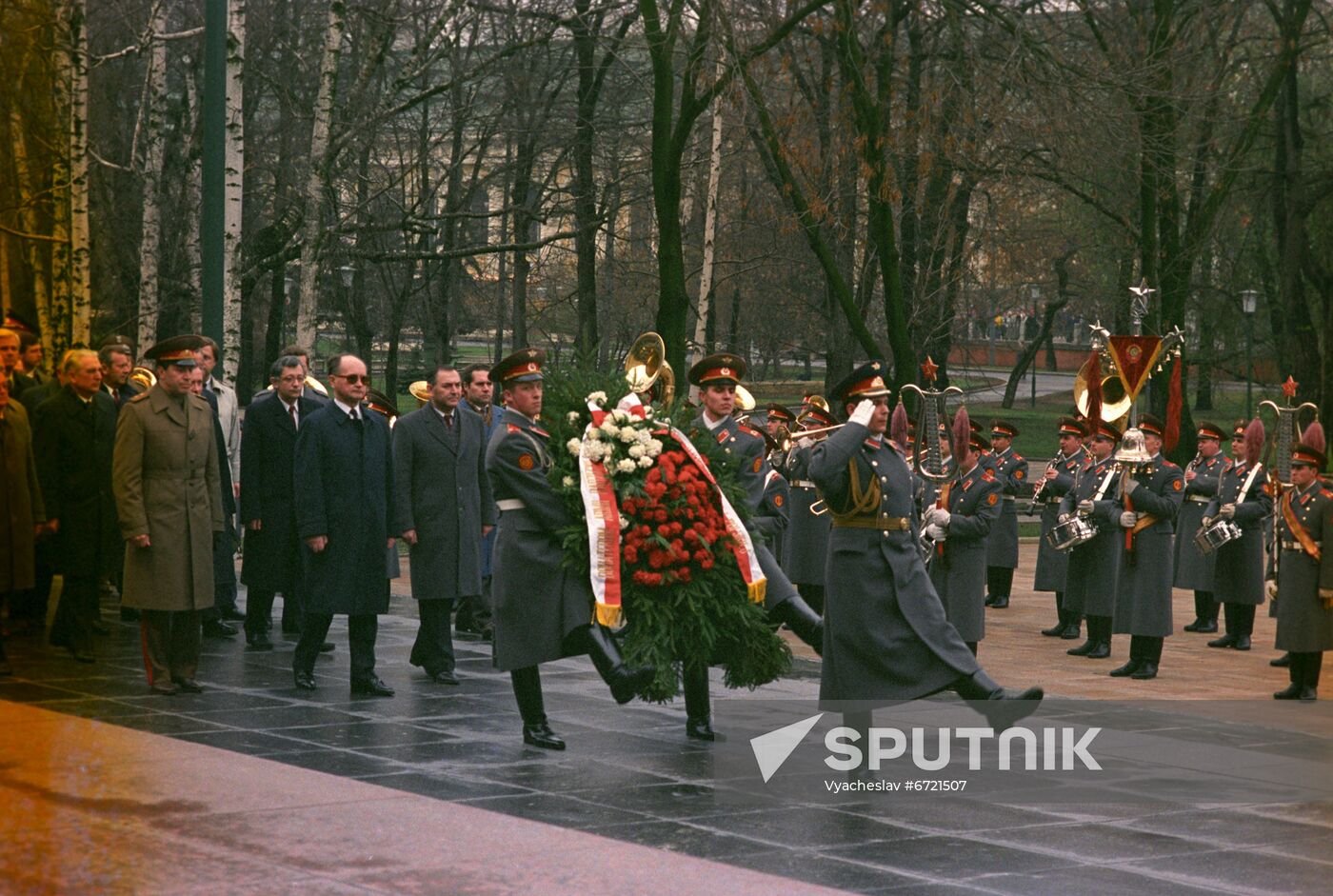 Polish President Wojciech Jaruzelski's visit to the Soviet Union