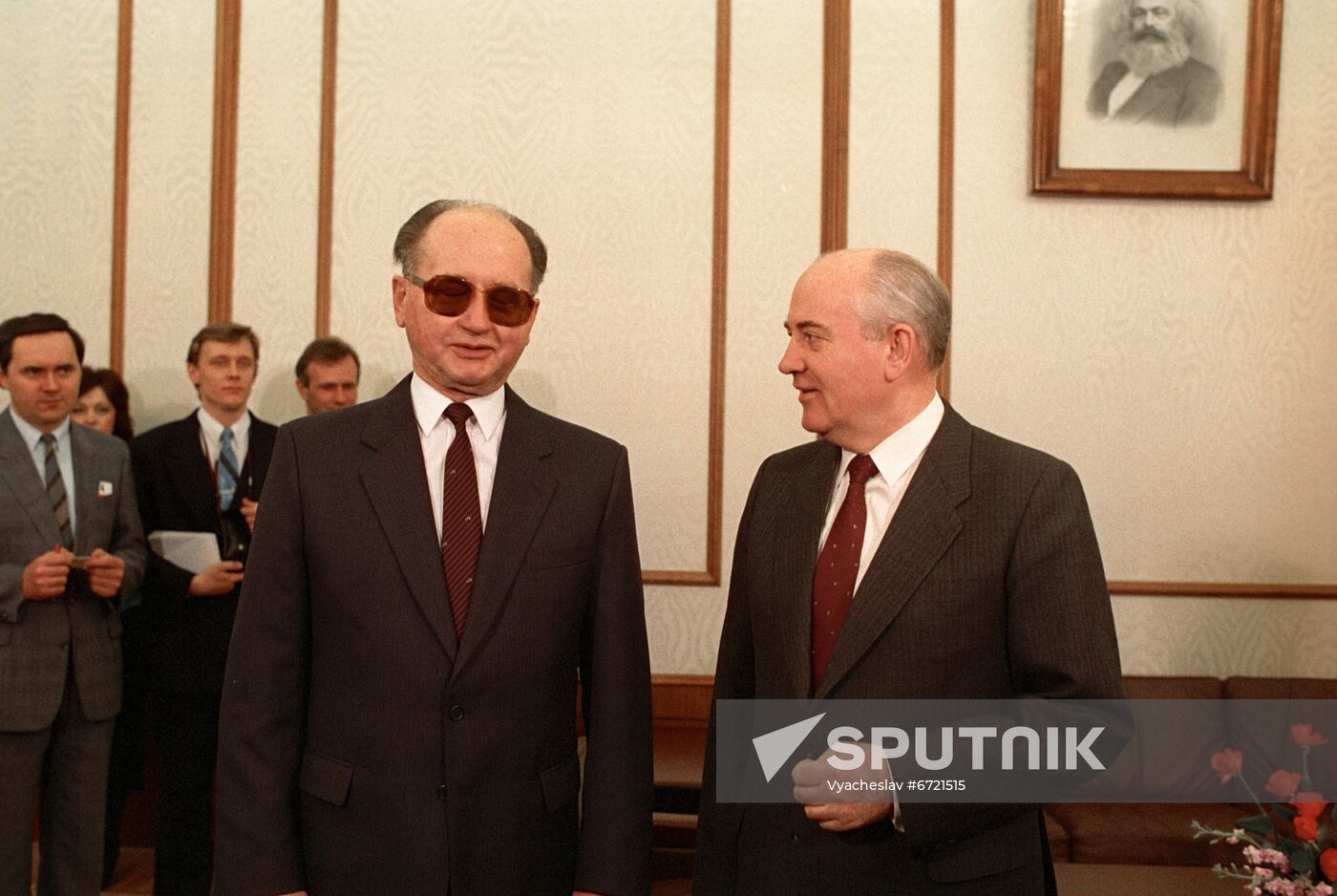 Polish President Wojciech Jaruzelski's visit to the Soviet Union