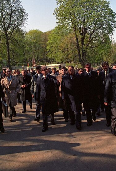 Polish President Wojciech Jaruzelski's visit to the Soviet Union