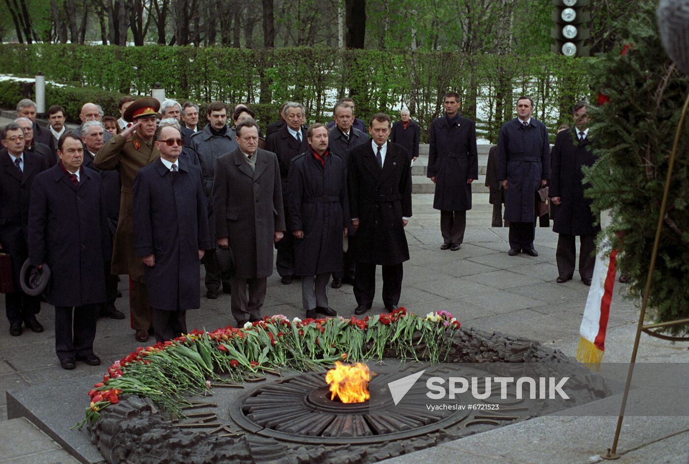 Polish President Wojciech Jaruzelski's visit to the Soviet Union