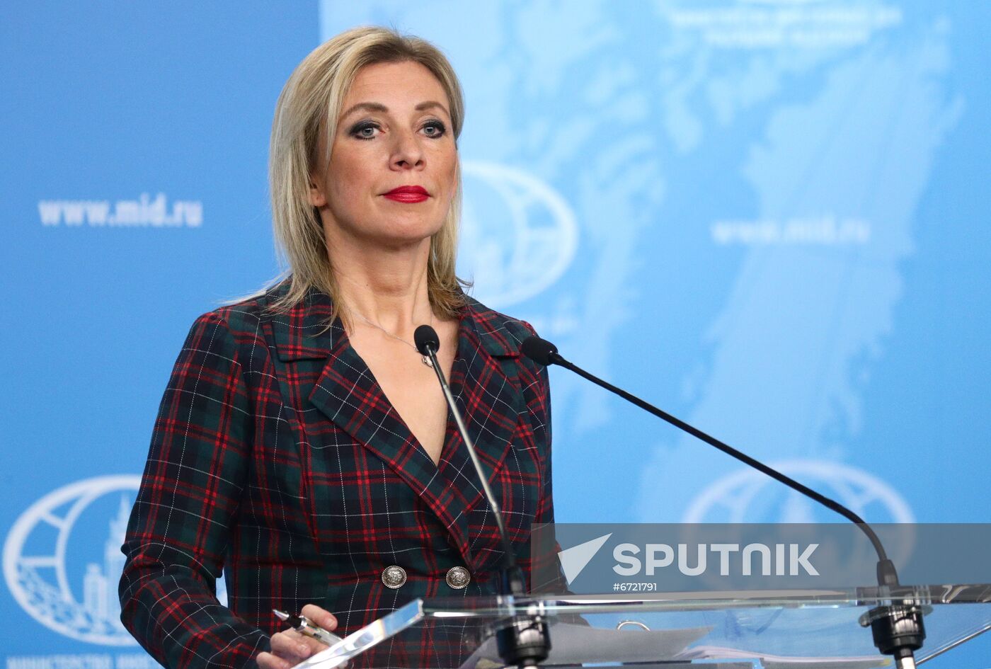 Russia Zakharova Briefing