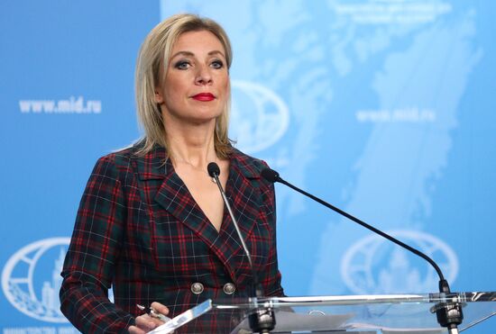 Russia Zakharova Briefing