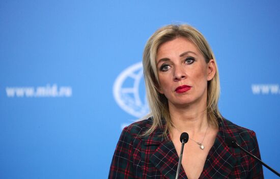 Russia Zakharova Briefing