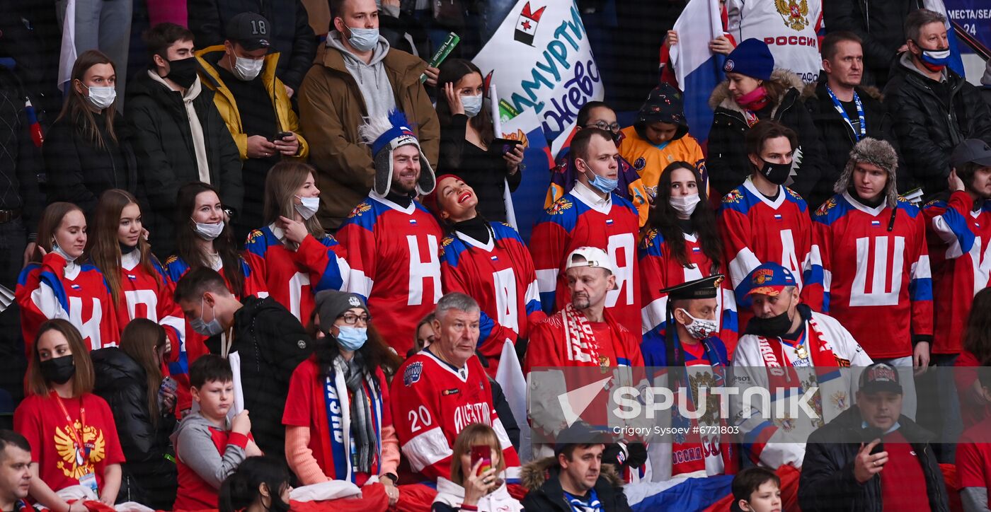 Russia Ice Hockey Euro Tour Russia - Canada