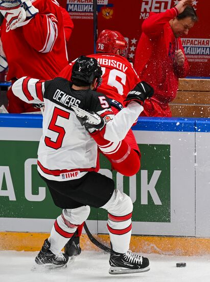 Russia Ice Hockey Euro Tour Russia - Canada