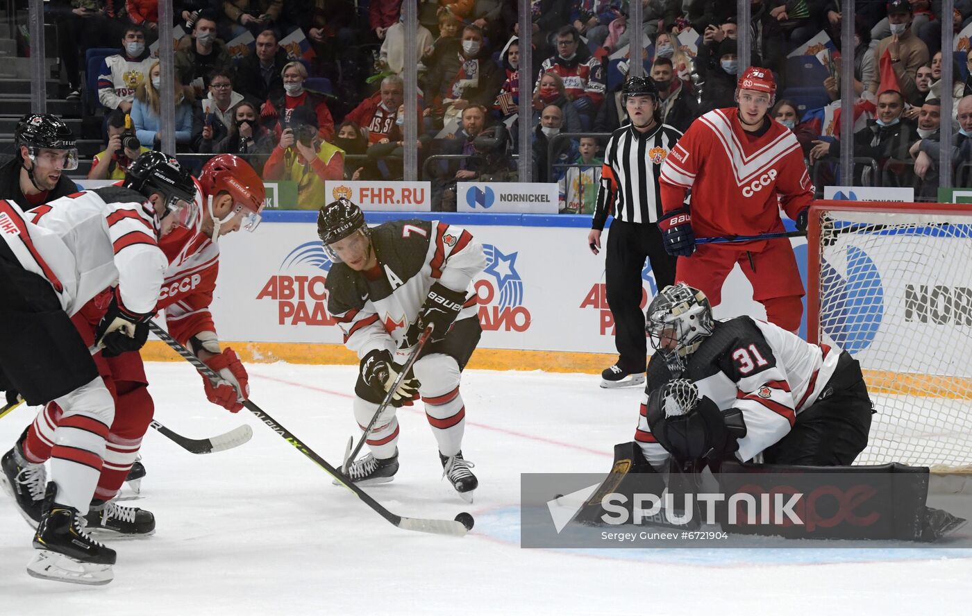 Russia Ice Hockey Euro Tour Russia - Canada