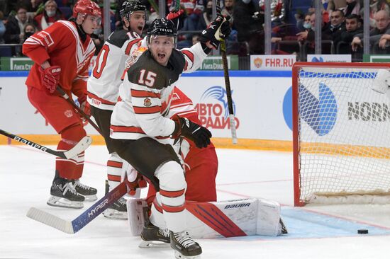 Russia Ice Hockey Euro Tour Russia - Canada
