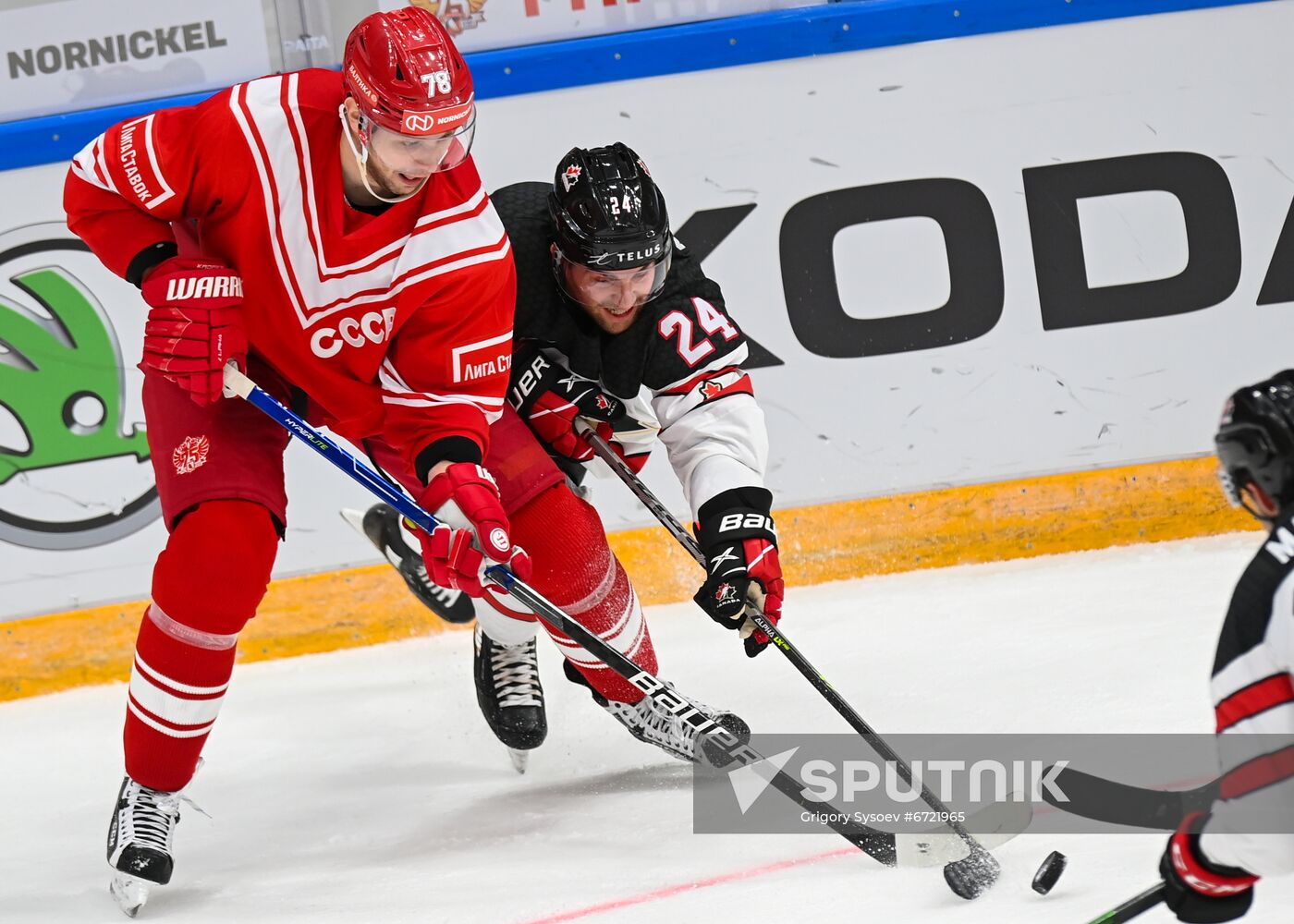 Russia Ice Hockey Euro Tour Russia - Canada