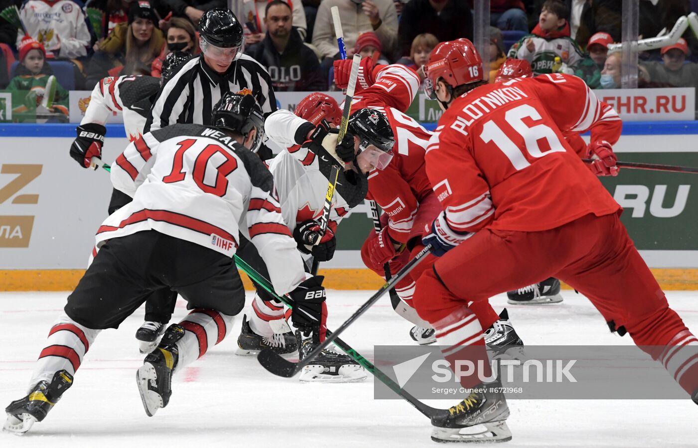 Russia Ice Hockey Euro Tour Russia - Canada