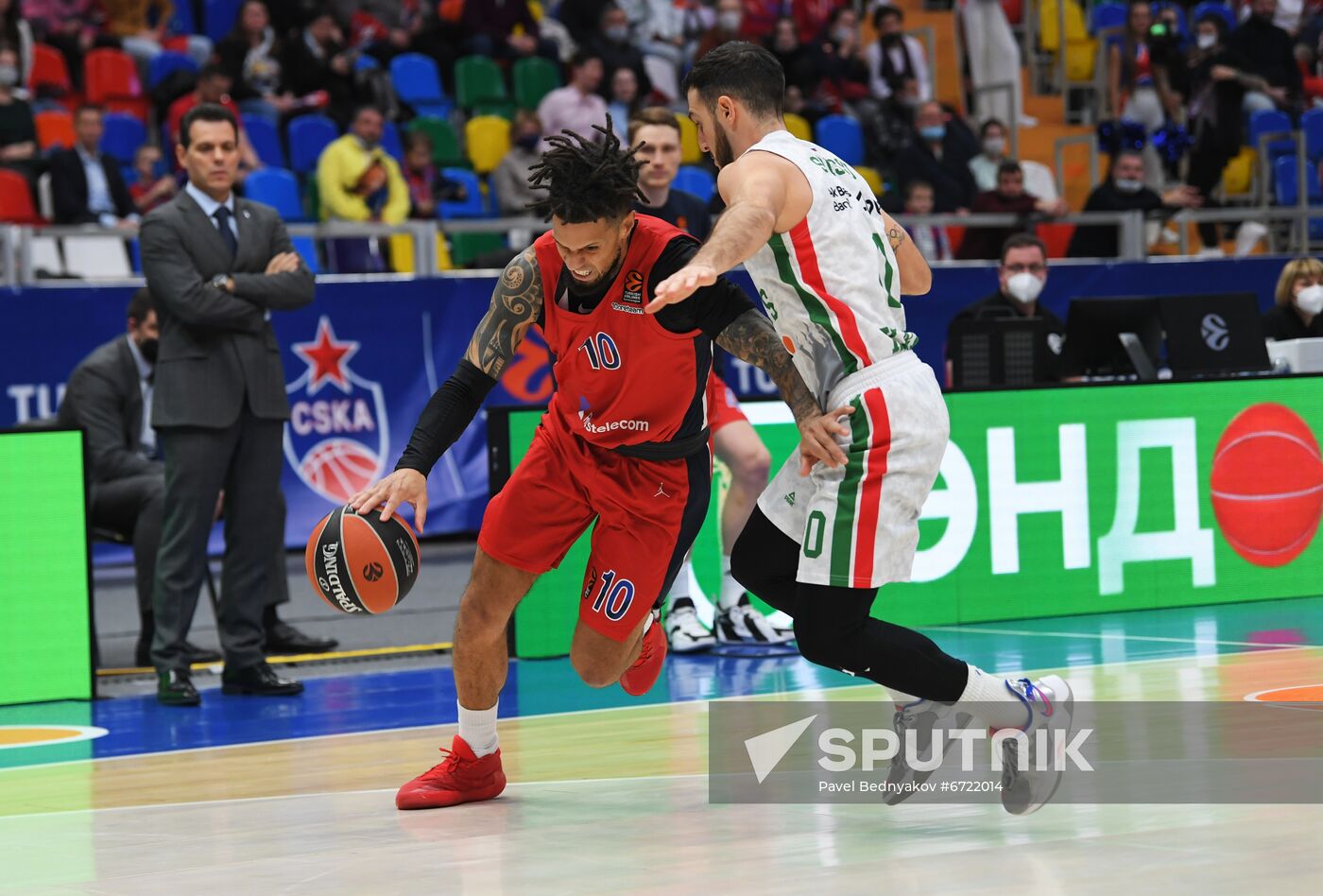 Russia Basketball Euroleague CSKA - UNICS