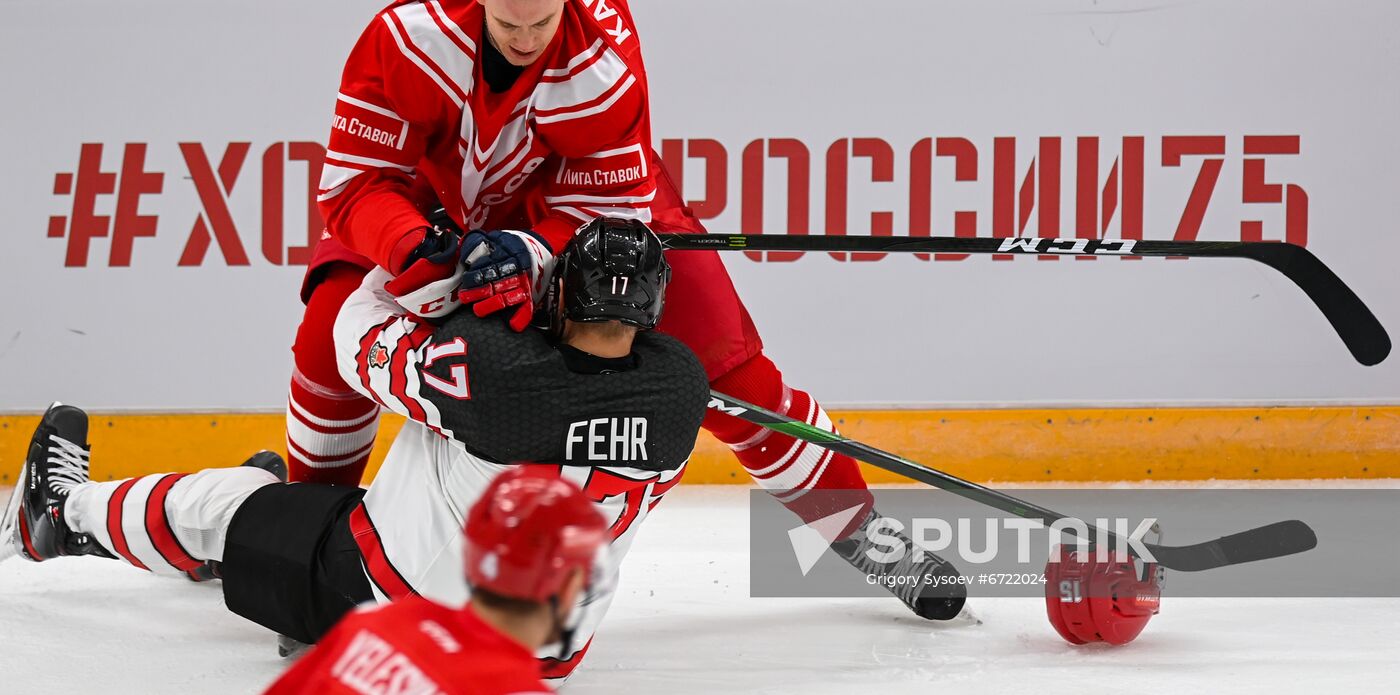 Russia Ice Hockey Euro Tour Russia - Canada