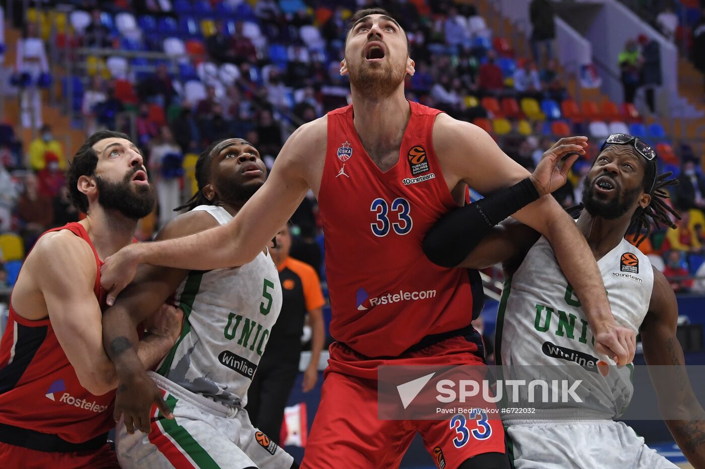 Russia Basketball Euroleague CSKA - UNICS