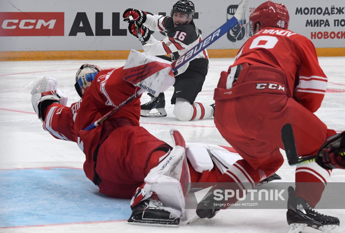 Russia Ice Hockey Euro Tour Russia - Canada