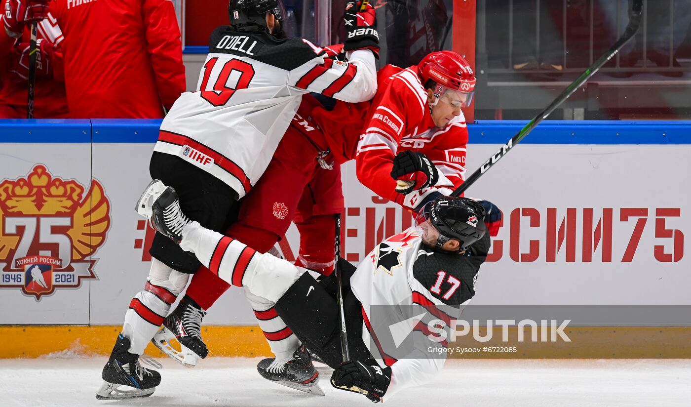 Russia Ice Hockey Euro Tour Russia - Canada