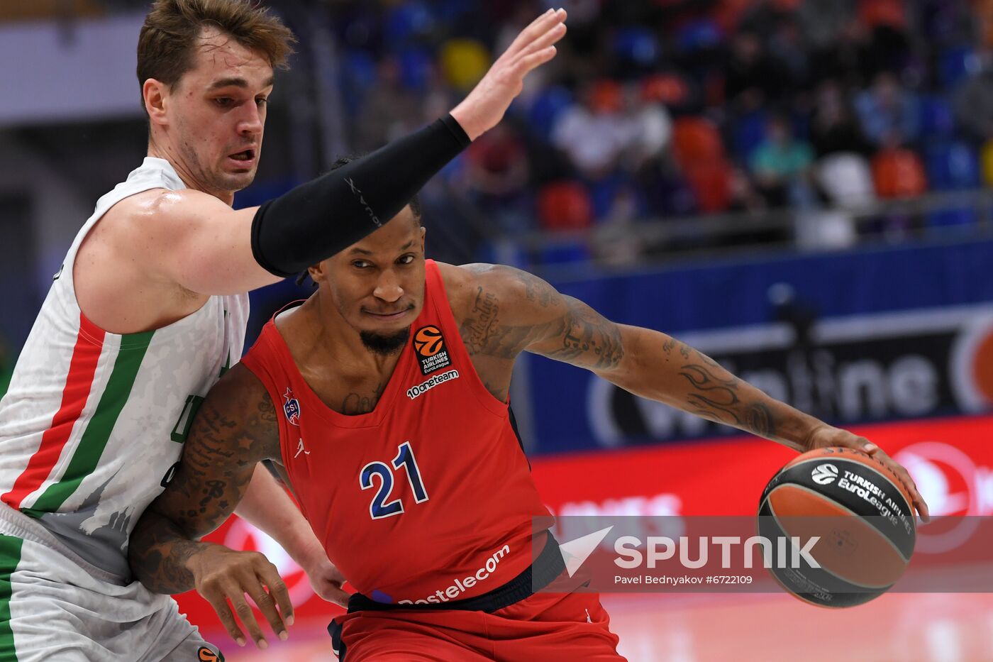 Russia Basketball Euroleague CSKA - UNICS