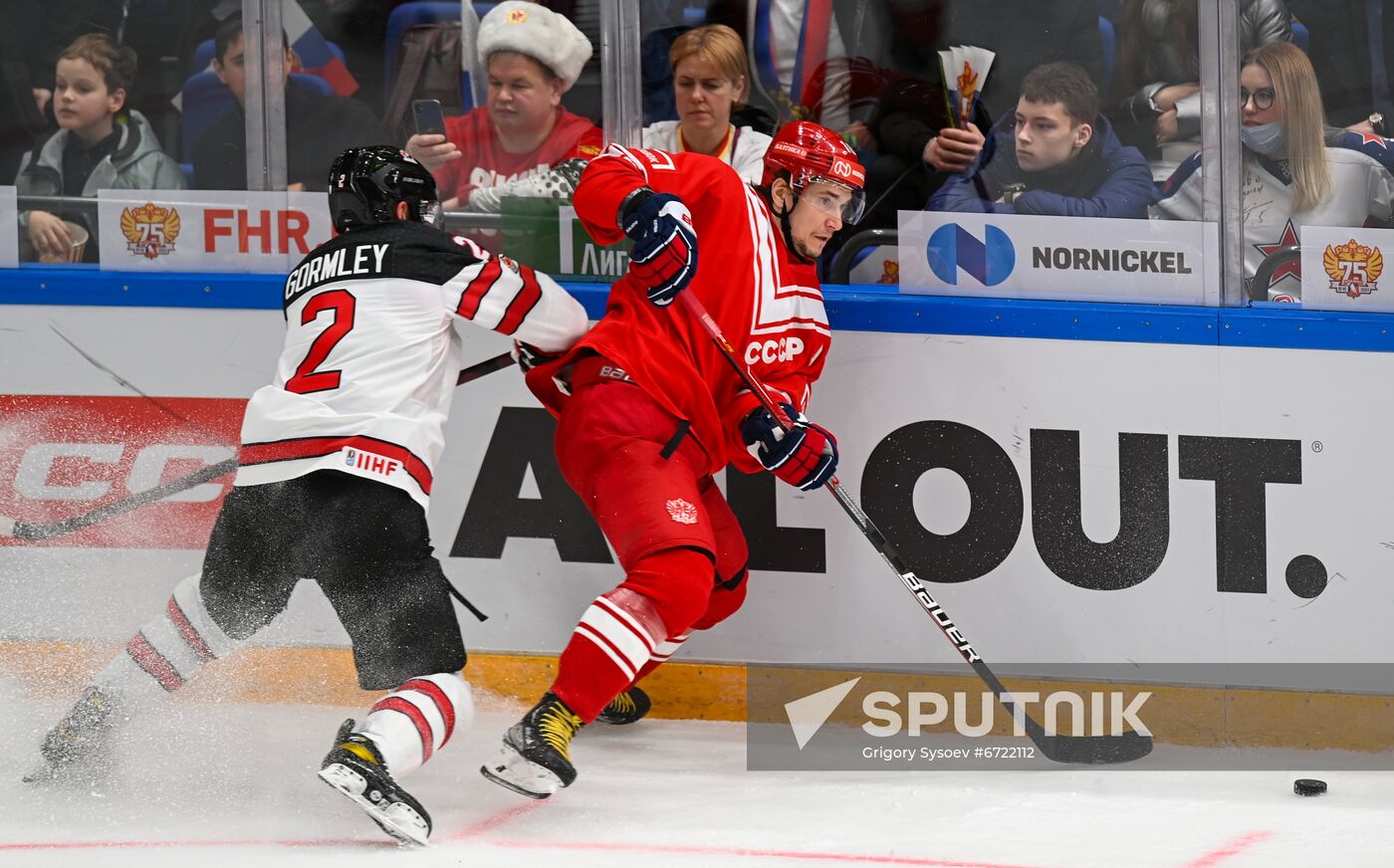 Russia Ice Hockey Euro Tour Russia - Canada