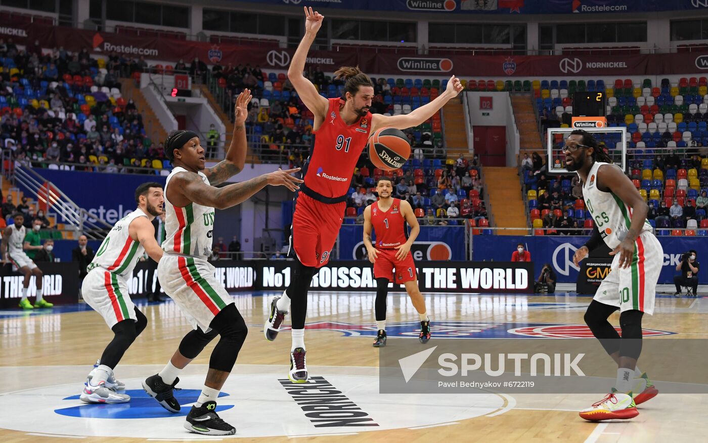 Russia Basketball Euroleague CSKA - UNICS