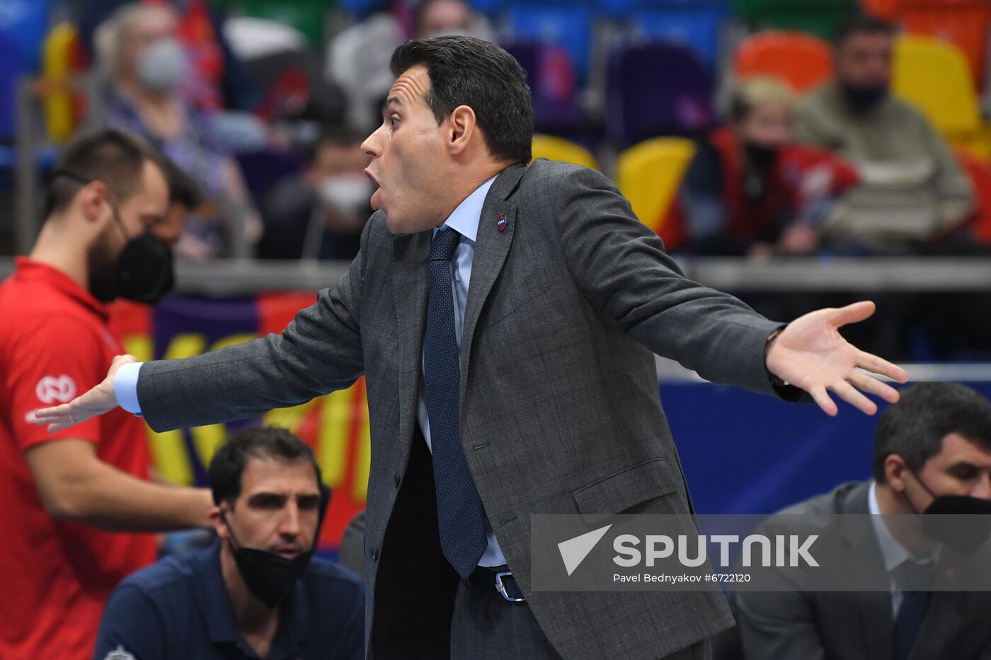 Russia Basketball Euroleague CSKA - UNICS