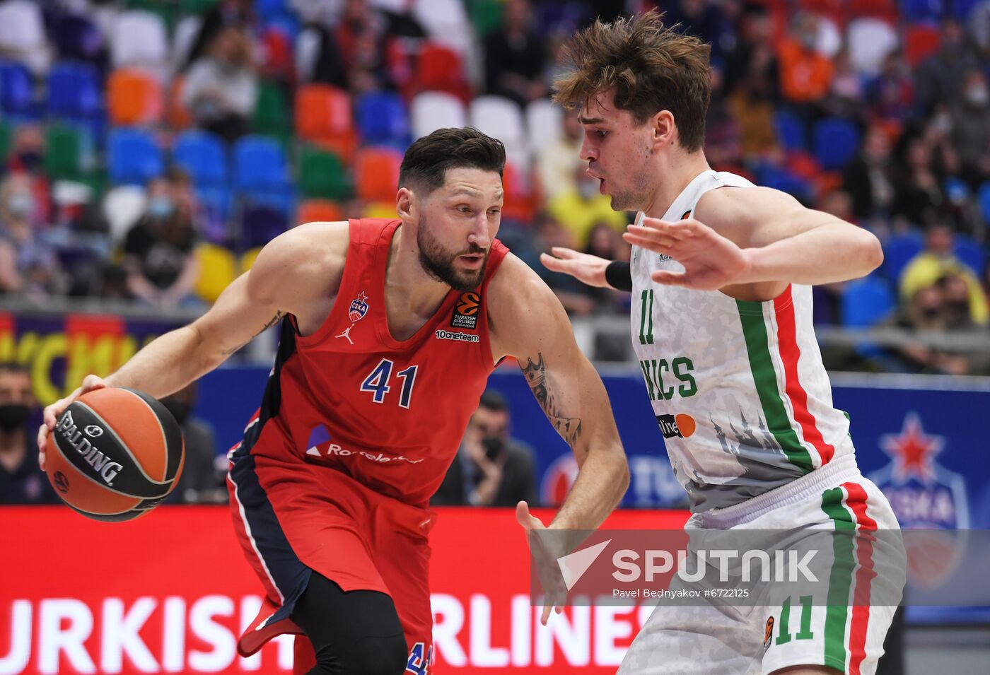 Russia Basketball Euroleague CSKA - UNICS