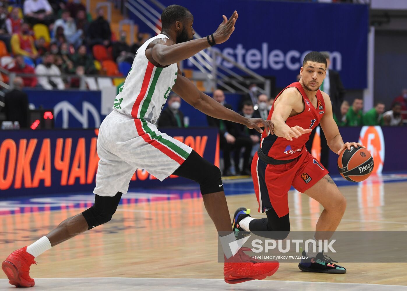 Russia Basketball Euroleague CSKA - UNICS