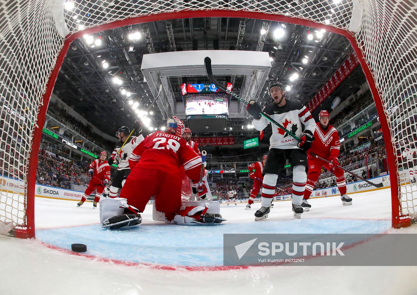 Russia Ice Hockey Euro Tour Russia - Canada