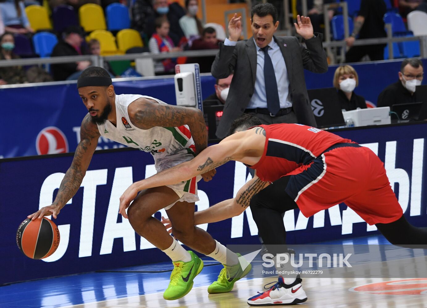 Russia Basketball Euroleague CSKA - UNICS