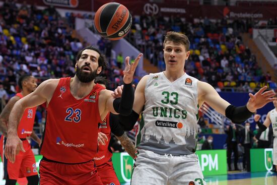 Russia Basketball Euroleague CSKA - UNICS