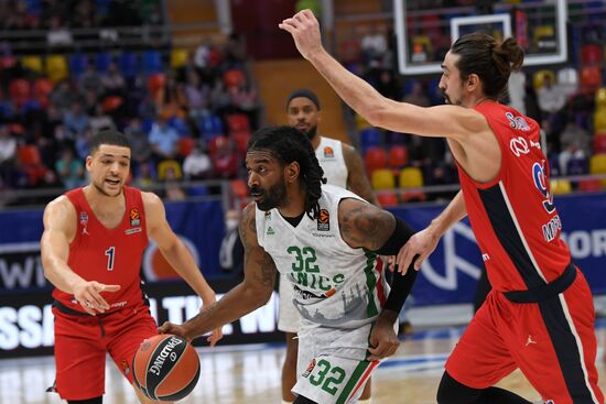 Russia Basketball Euroleague CSKA - UNICS