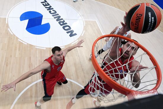 Russia Basketball Euroleague CSKA - UNICS