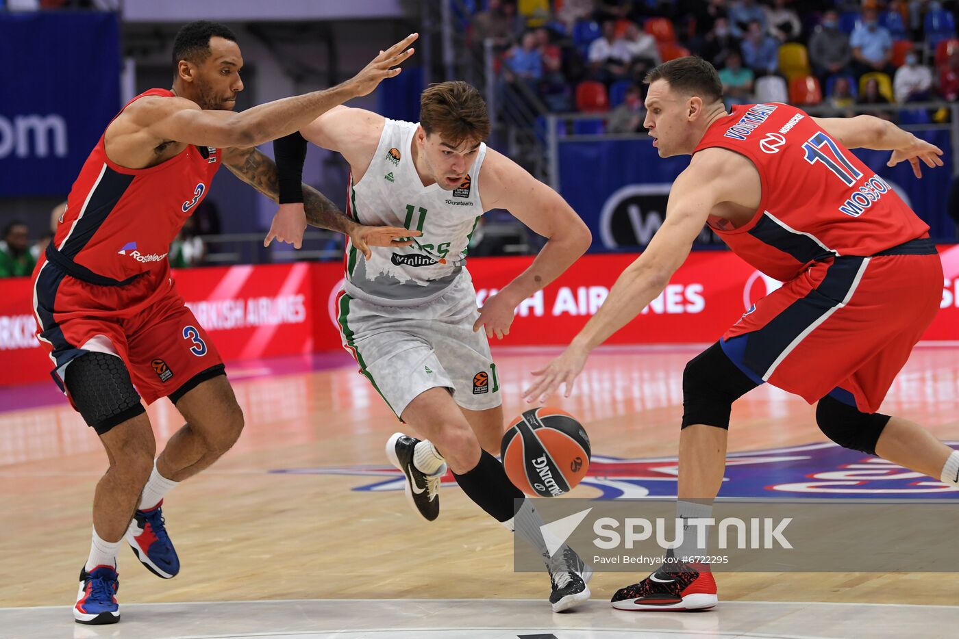 Russia Basketball Euroleague CSKA - UNICS