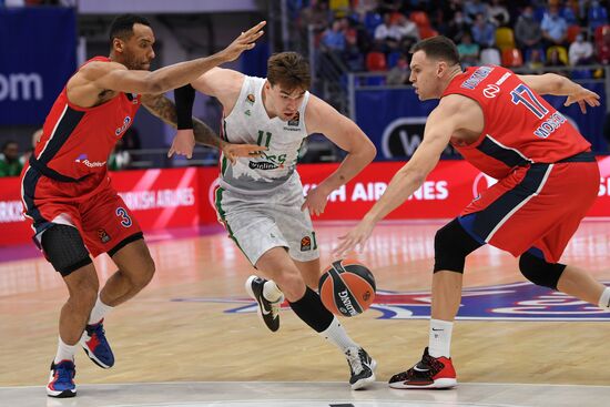 Russia Basketball Euroleague CSKA - UNICS